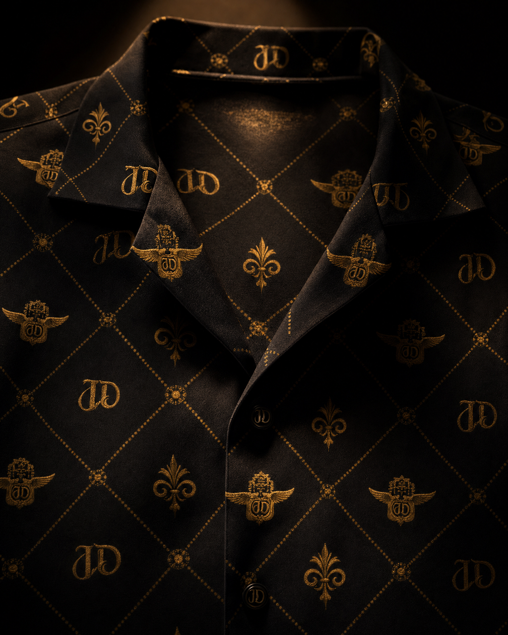 JD Monogram Camp Shirt — The New Renaissance