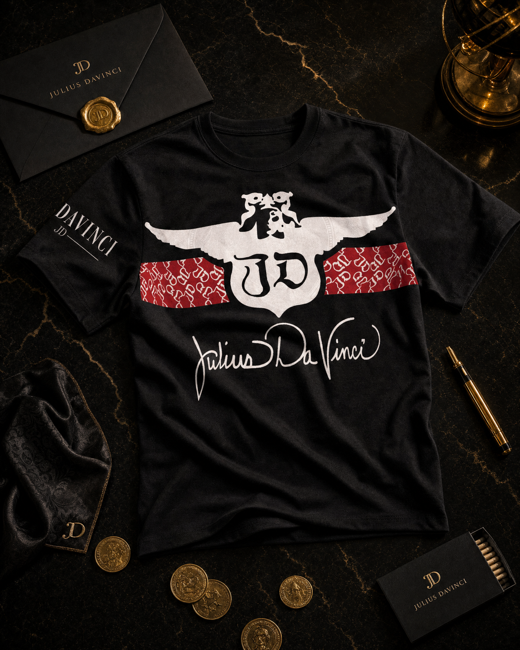 JD Crest Signature Tee — The New Renaissance