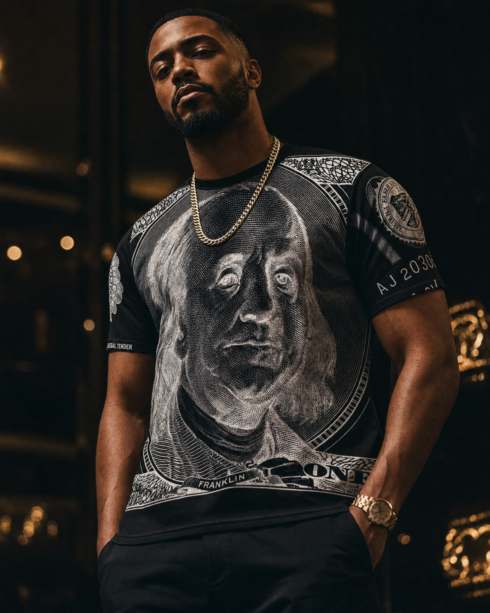 The Franklin Tee — Last of the Counterfeiters
